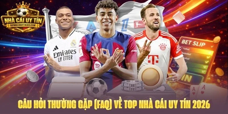 Câu hỏi thường gặp (FAQ) về Top nhà cái uy tín 2026
