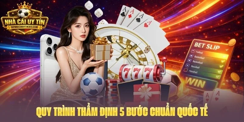 Quy trình thẩm định 5 bước chuẩn quốc tế tại Topnhacaiuytin